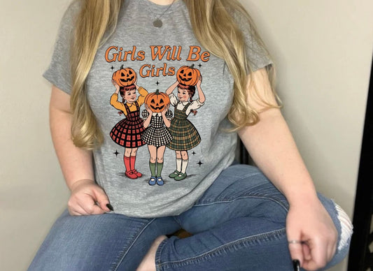 Girls Will Be Girls Jack-O-Lanterns