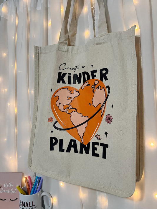 Create A Kinder Planet Tote