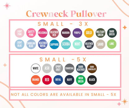 Raggy Embroidered Crewneck