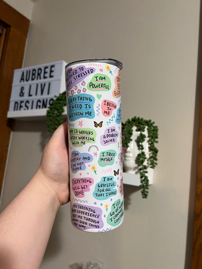 Nurse Affirmation Tumbler