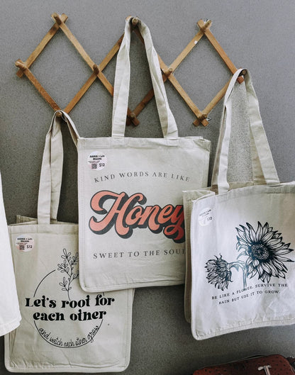 Kind Words Are Sweet Like Honey Tote