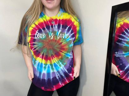 Love Is Love Tie Dye Tee