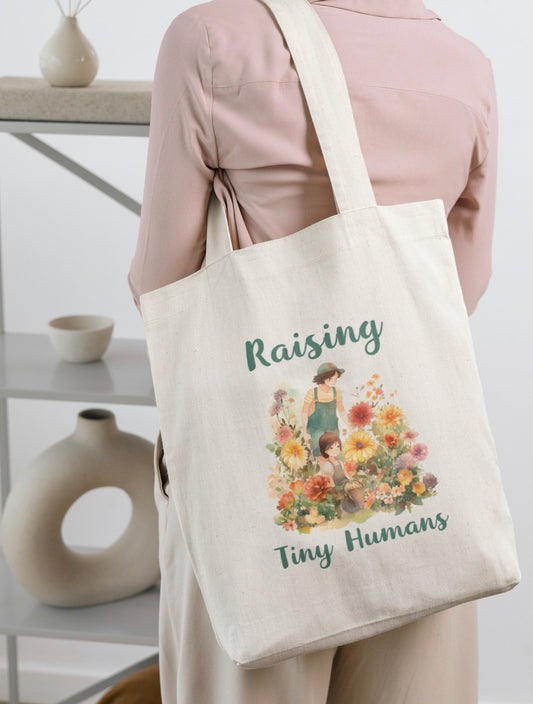 Raising Tiny Humans Tote