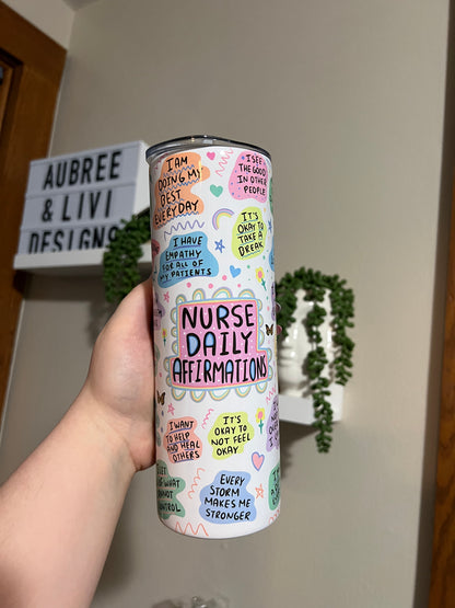 Nurse Affirmation Tumbler