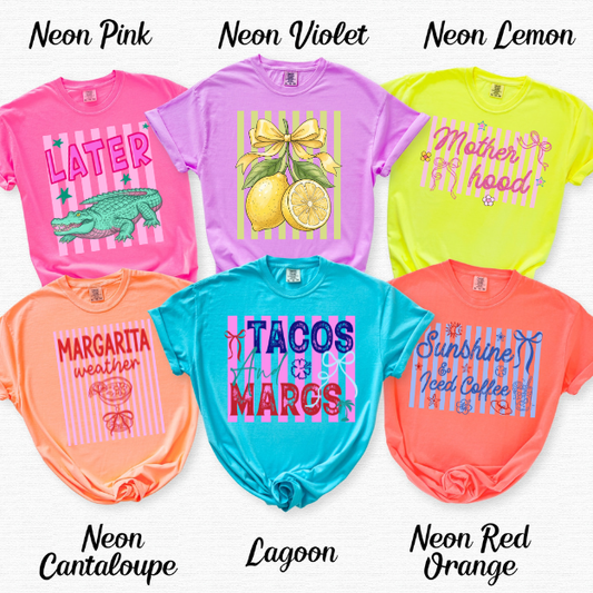 Striped Neon Collection