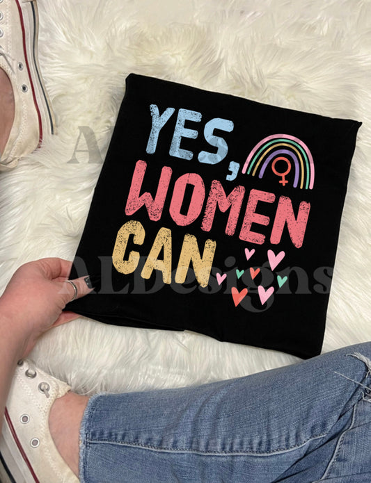 Yes, Women Can