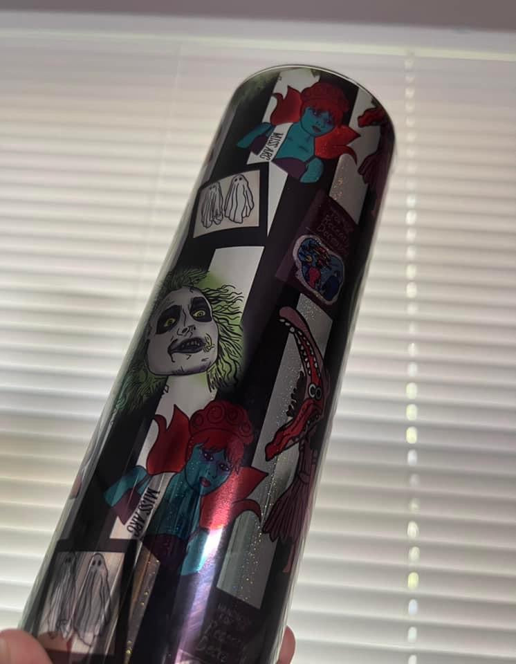 Beetlejuice Mirror Tumbler